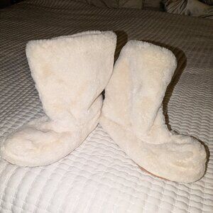 Pantuss faux fur bootie